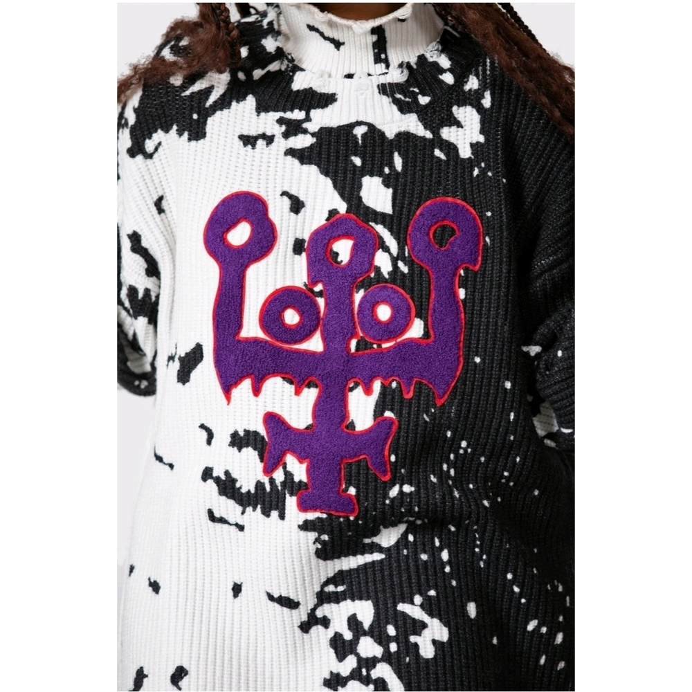 Killstar Slime Time Knit Sweater - Picture 3 of 4